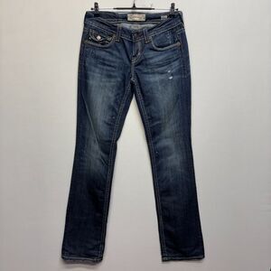 Mek Denim Women Santiago Straight Jeans Size 29x36 Blue Denim C120 -9